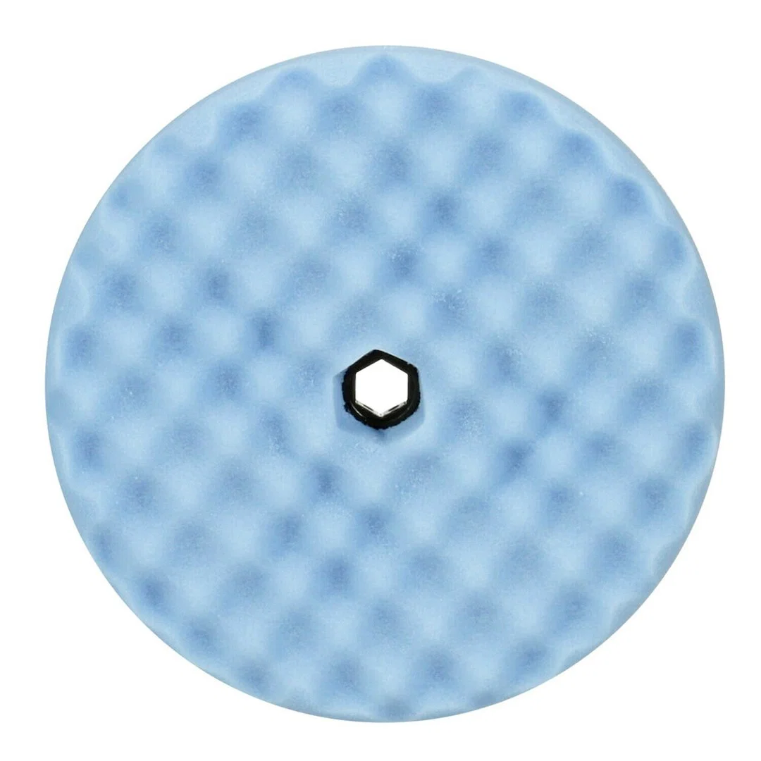 05708 – 3M Buffing Pad, Used For Cured Paint/ Swirl Mark Removal/ Scratch Removal/ Paint Finishes Foam Least Aggressi...